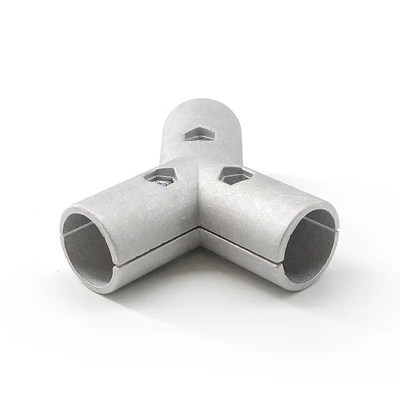 D28 Fixed Support Pipe Connector Y Shape Fastener For Aluminum Profile