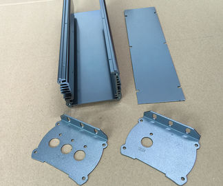 Sand Acid Oxidation Aluminium Enclosures Aluminum Heat Sink 48*148*130 mm