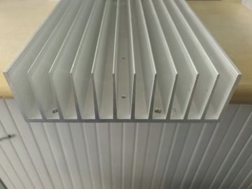 High Precision Matt Anodized Aluminium Heat Sink Profiles with Lathe Maching ISO9001:2008