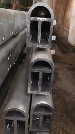 6061T6 Aluminum Tube Aluminium Industrial Profile For Conductive Beam Hook / Oxidation Equipment