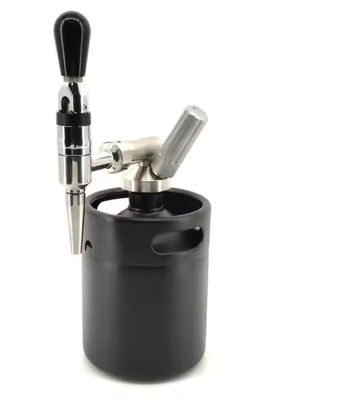 Ideal For Storing And Dispensing Craft Beer Or Other Carbonated Beverages Stainless Steel Beer Growler Custom Logo Tight Seal Lid