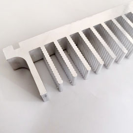 Rectangle Led Aluminum Heatsink Profile Flexible Cutting Length Extrusion Radiator